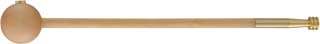Pistol loading rod and short starter with .40 caliber cleaning jag, 
3/8" diameter hickory rod, 10-32 threads,
12" overall usable length including .40 caliber cleaning jag